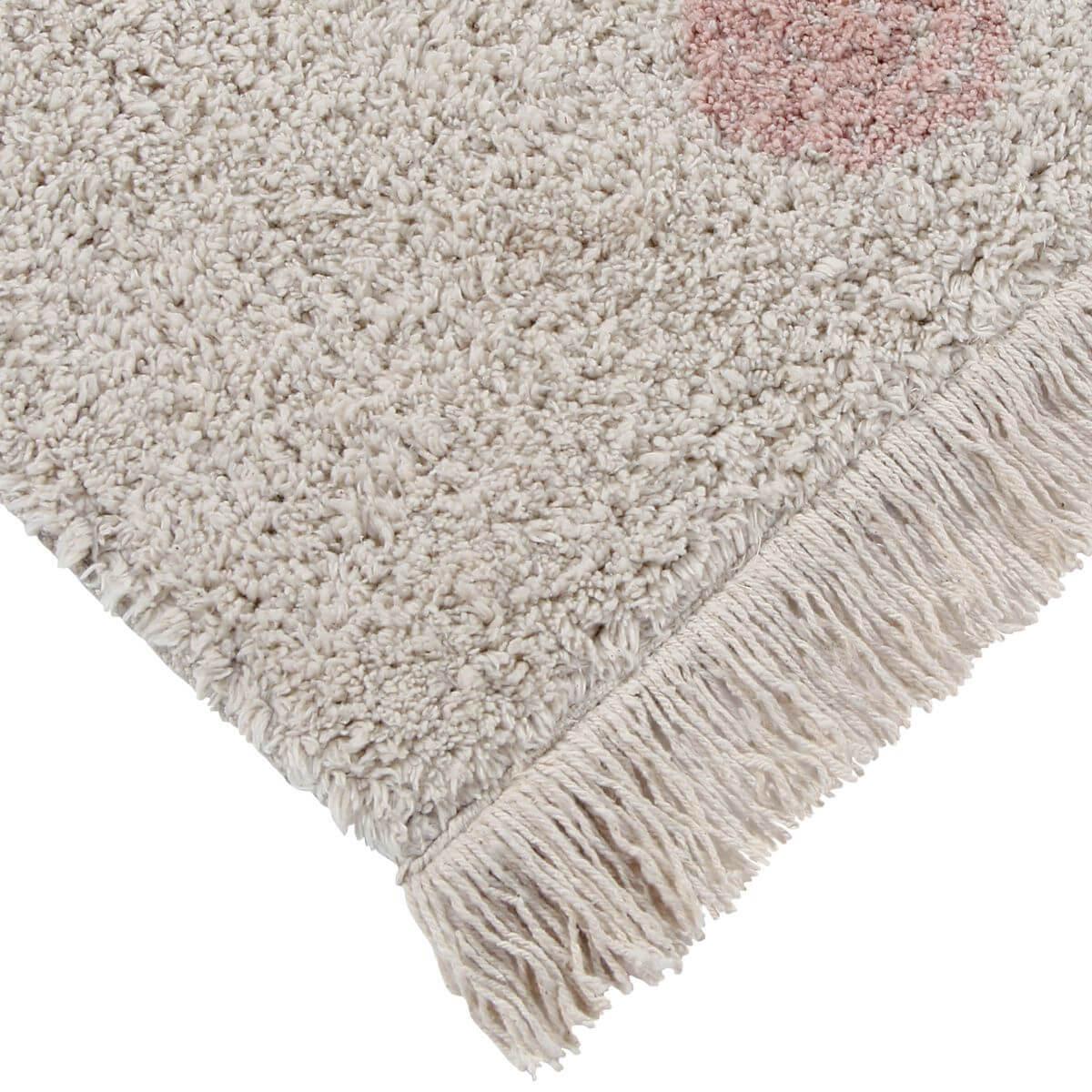 Tapis 120x160cm HIPPY DOTS Lorena Canals Natural-Vintage Nude