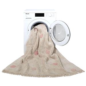 Tapis 120x160cm HIPPY DOTS Lorena Canals Natural-Vintage Nude