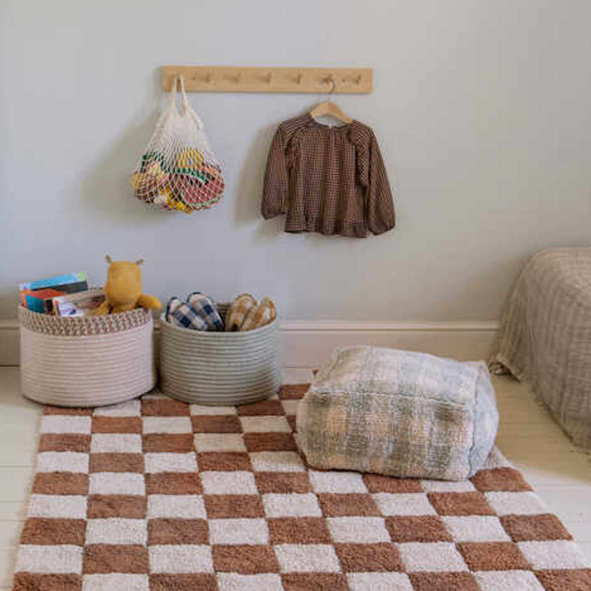 Tapis 120x160cm KITCHEN TILES Lorena Canals Toffee