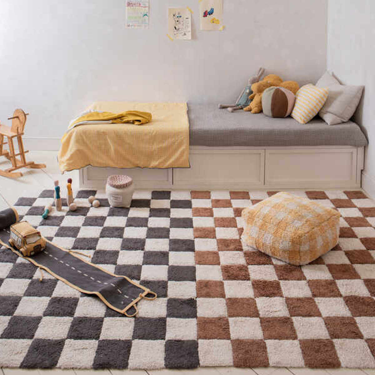 Tapis 120x160cm KITCHEN TILES Lorena Canals Toffee