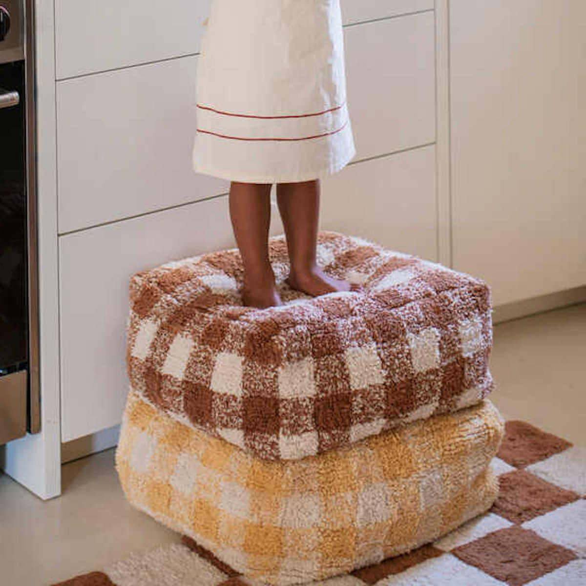 Tapis 120x160cm KITCHEN TILES Lorena Canals Toffee