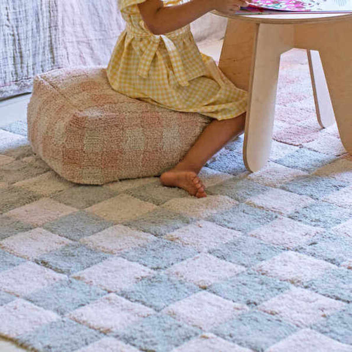 Tapis 120x160cm LITTLE CHEF Lorena Canals Blue Sage