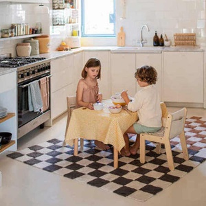 Tapis 120x160cm LITTLE CHEF Lorena Canals Dark grey