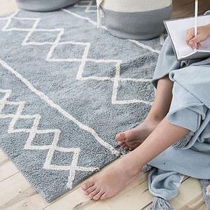 Tapis 120x160cm OASIS Lorena Canals vintage blue-natural