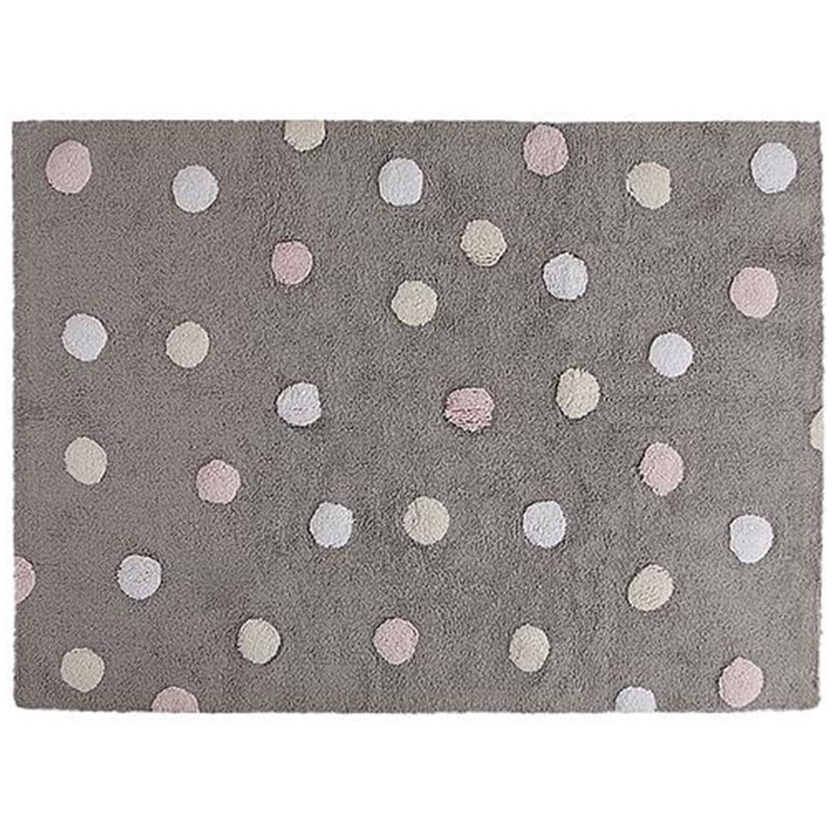 Tapis 120x160cm POLKA DOTS Lorena  Canals grey-pink