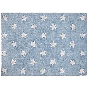Tapis 120x160cm STARS Lorena Canals blue-white