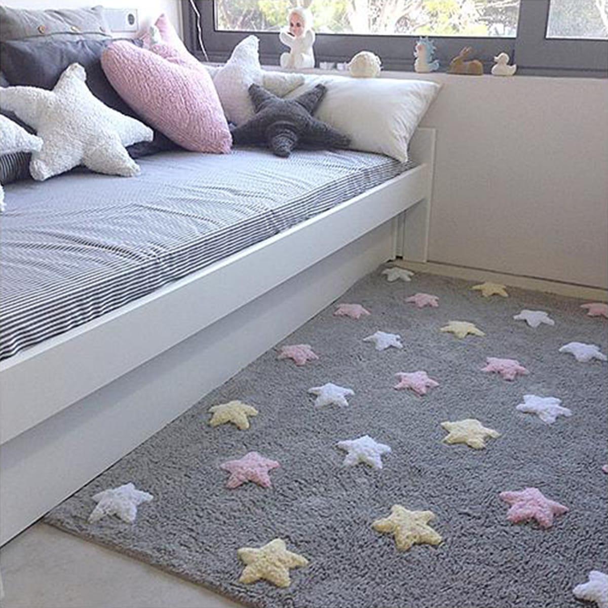 Tapis 120x160cm STARS Lorena Canals grey-pink