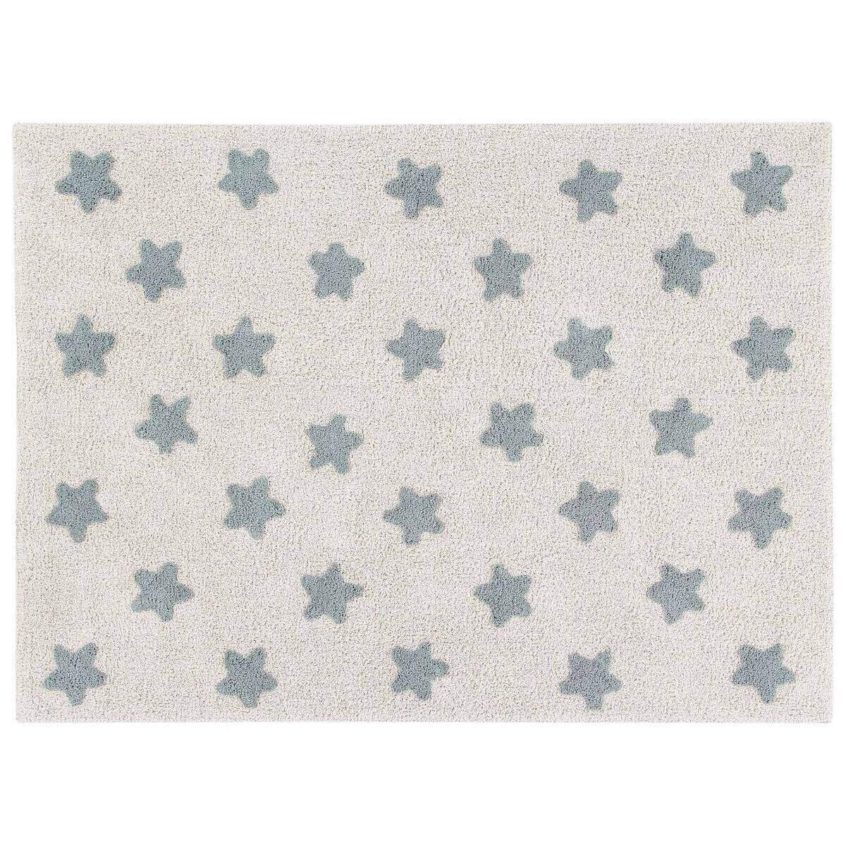 Tapis 120x160cm STARS Lorena Canals Natura-Azul Vintage