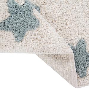 Tapis 120x160cm STARS Lorena Canals Natura-Azul Vintage