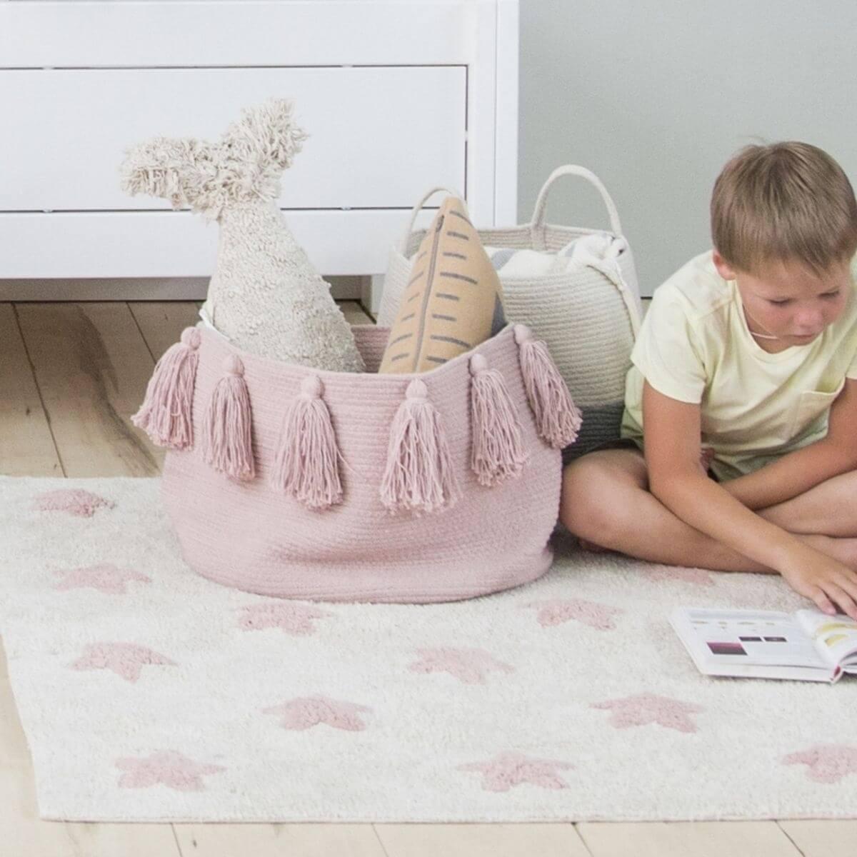 Tapis 120x160cm STARS Lorena Canals natural-vintage nude