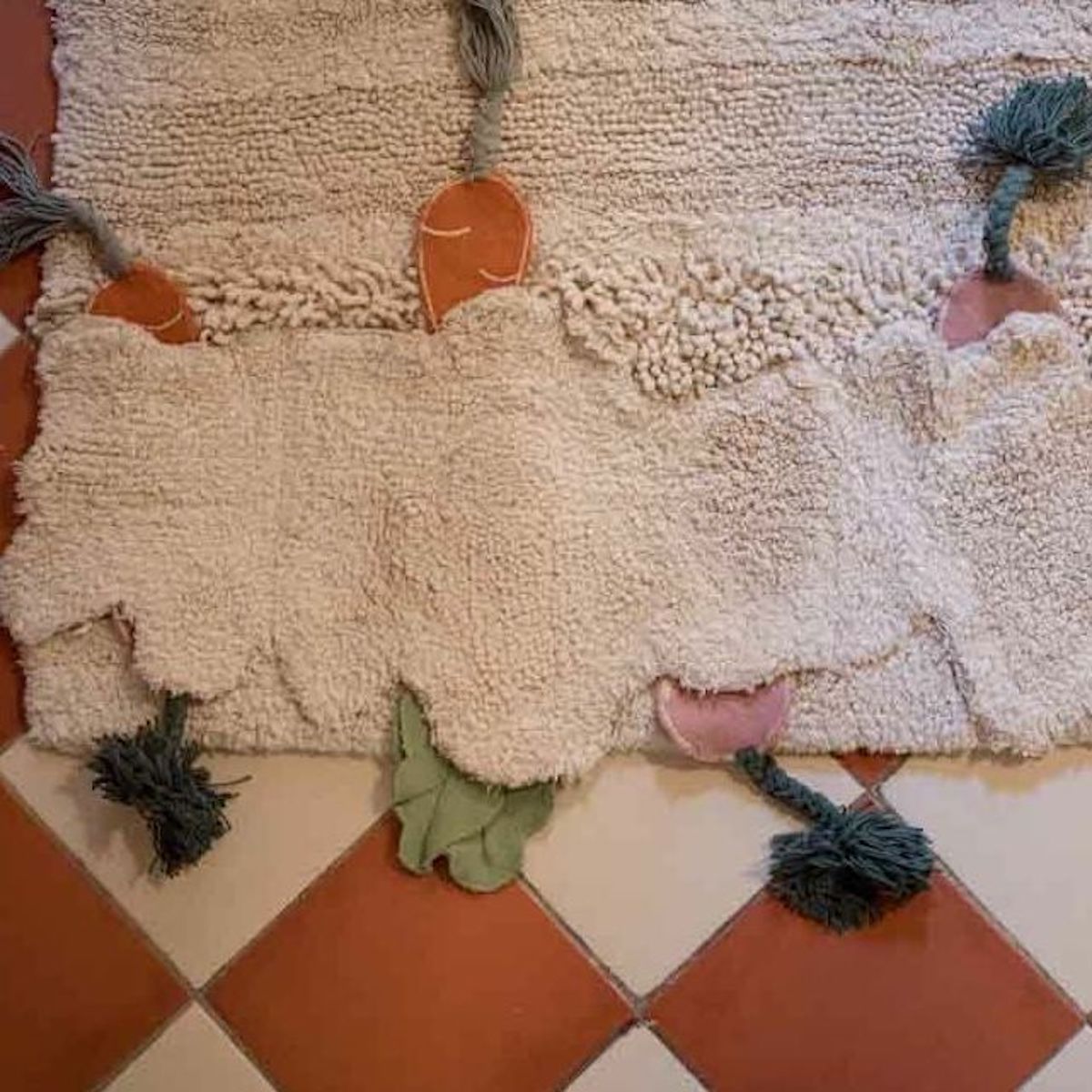 Tapis 120x160cm VEGGIES GARDEN Lorena Canals