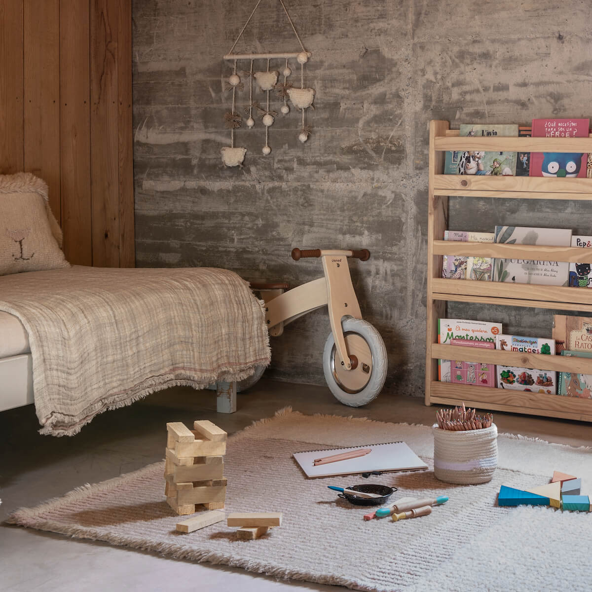 Tapis 120x170cm KAIA Lorena Canals Rose