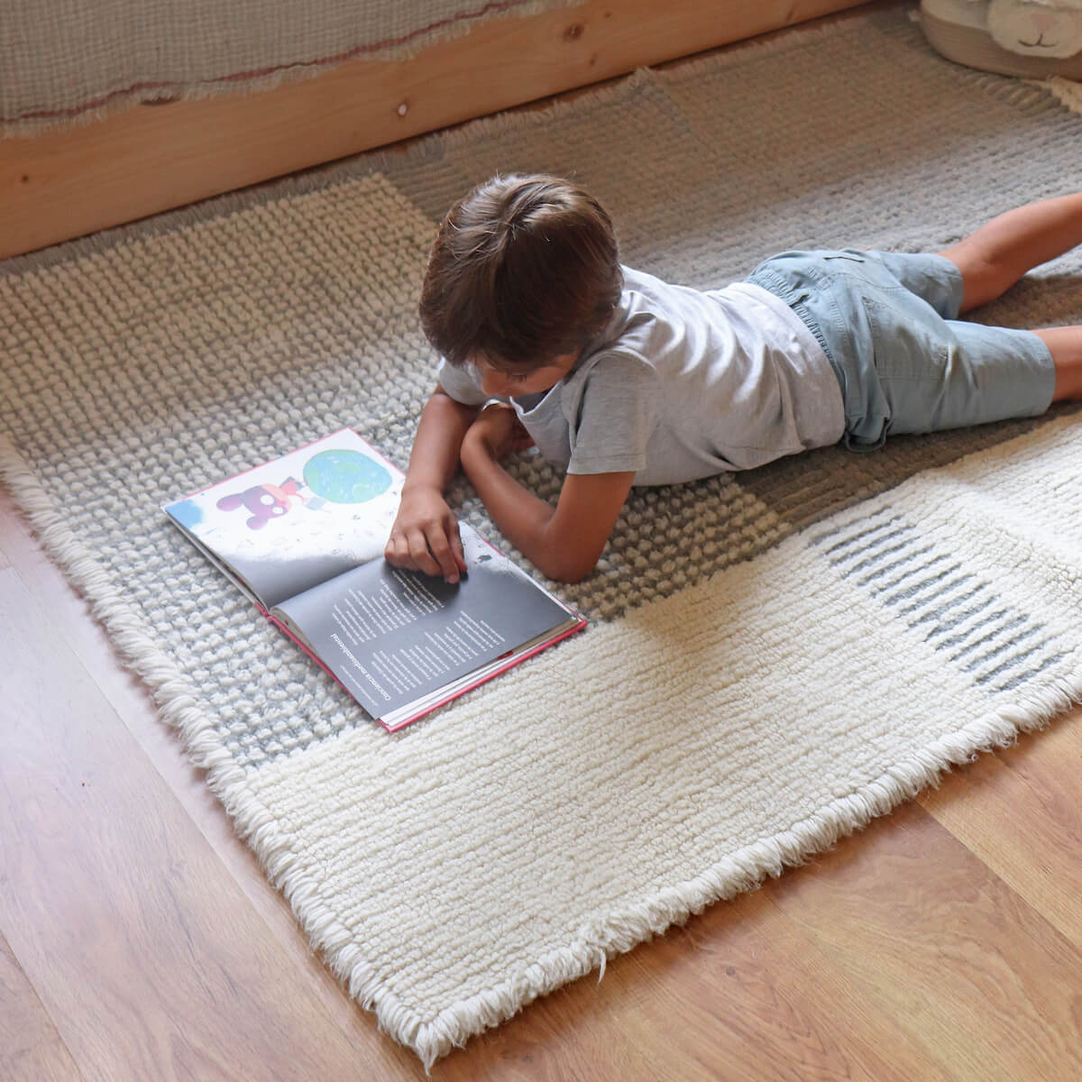 Tapis 120x170cm KAIA Lorena Canals Smoke Blue