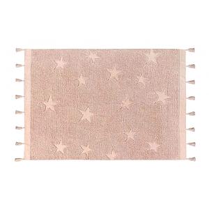 Tapis 120X175cm HIPPY STARS Lorena Canals vintage nude