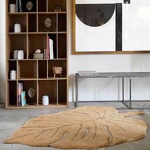Tapis 120x180cm MONSTERA Lorena Canals honey