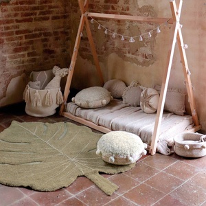 Tapis 120x180cm MONSTERA Lorena Canals Olive