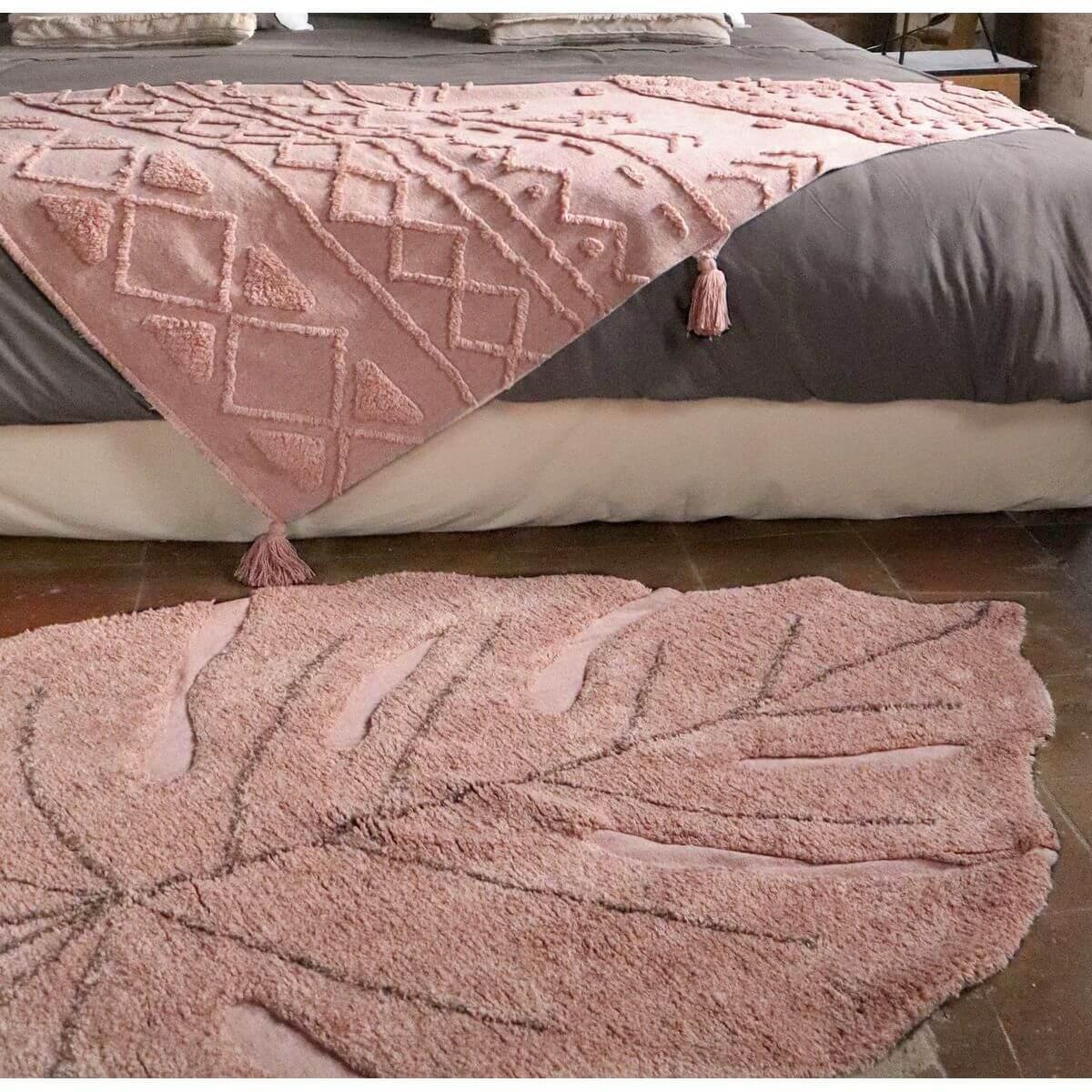 Tapis 120x180cm MONSTERA Lorena Canals Vintage Nude