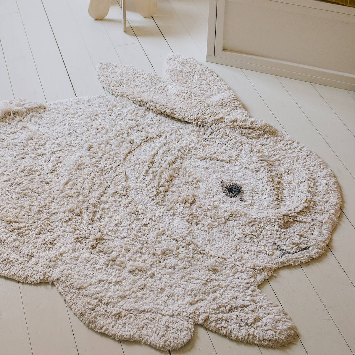 Tapis 130x135cm ANIMAL Lorena Canals Bunny