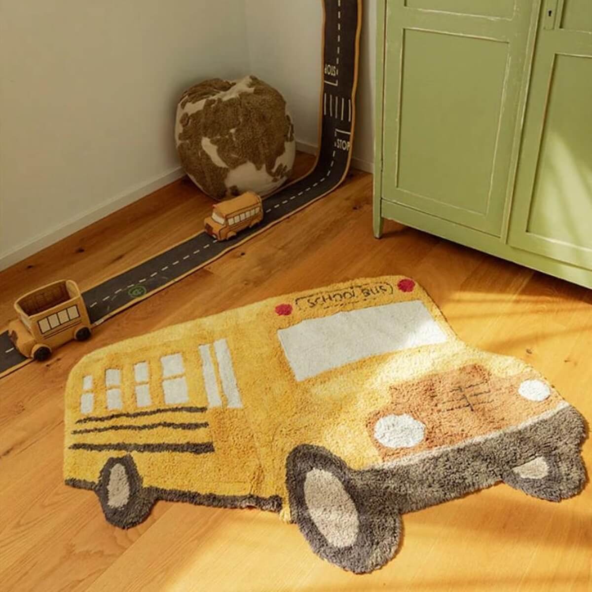 Tapis 130x90cm SCHOOL BUS Lorena Canals