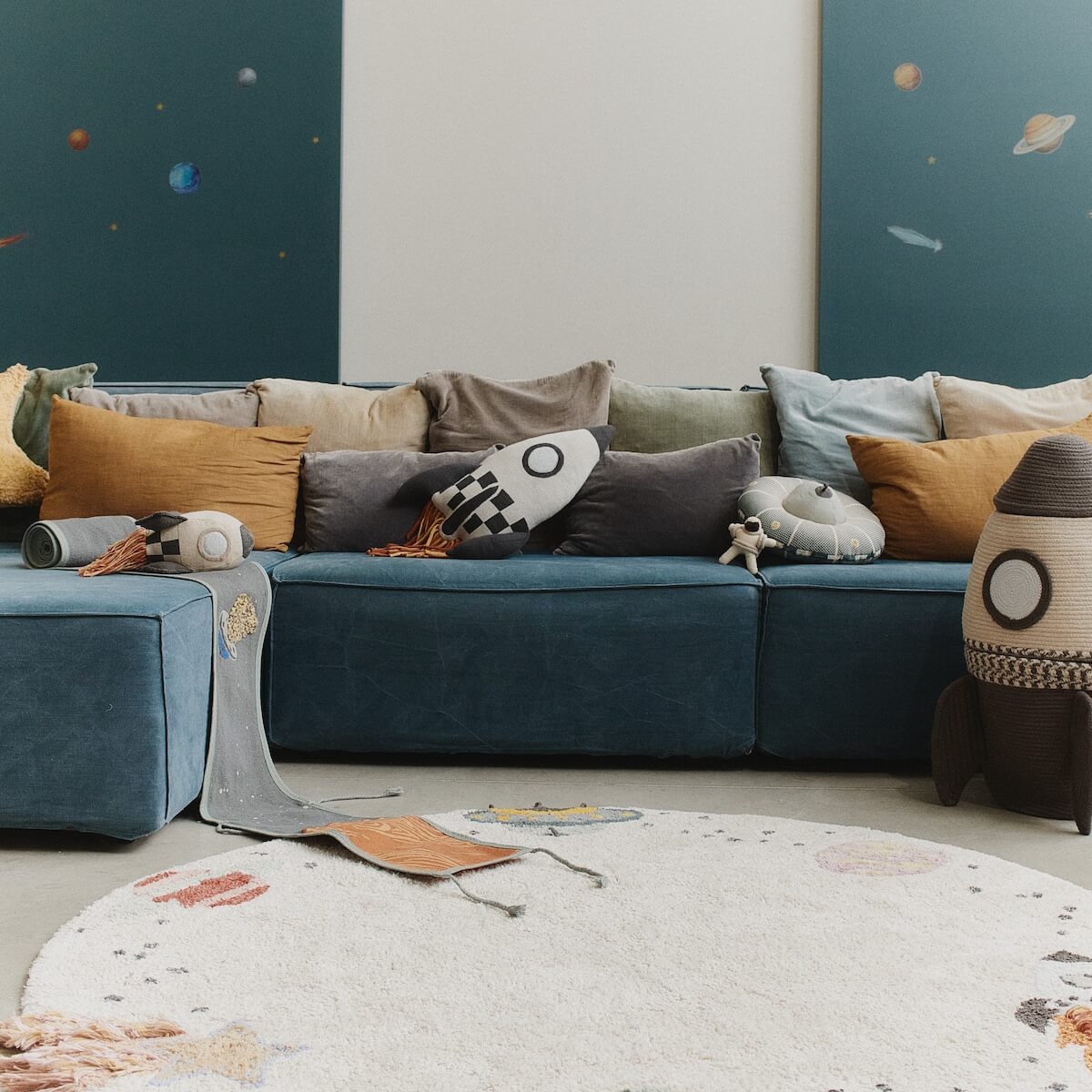Tapis 140cm Interstellar Journey Lorena Canals