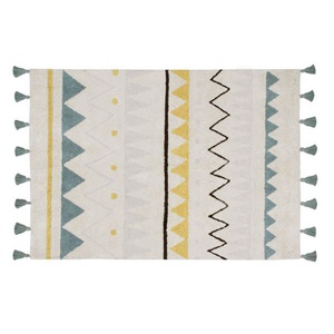 Tapis 140x200cm AZTECA Lorena Canals natural-vintage blue