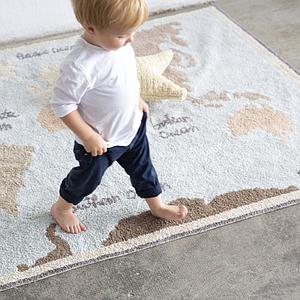 Tapis 140x200cm VINTAGE MAP Lorena Canals