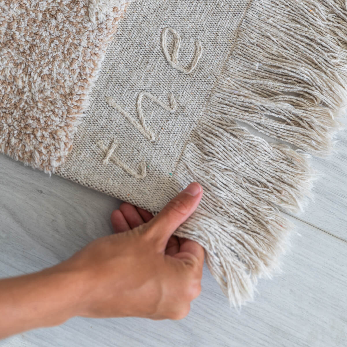 Tapis 140x200cm WOODS SYMPHONY Lorena Canals Linen