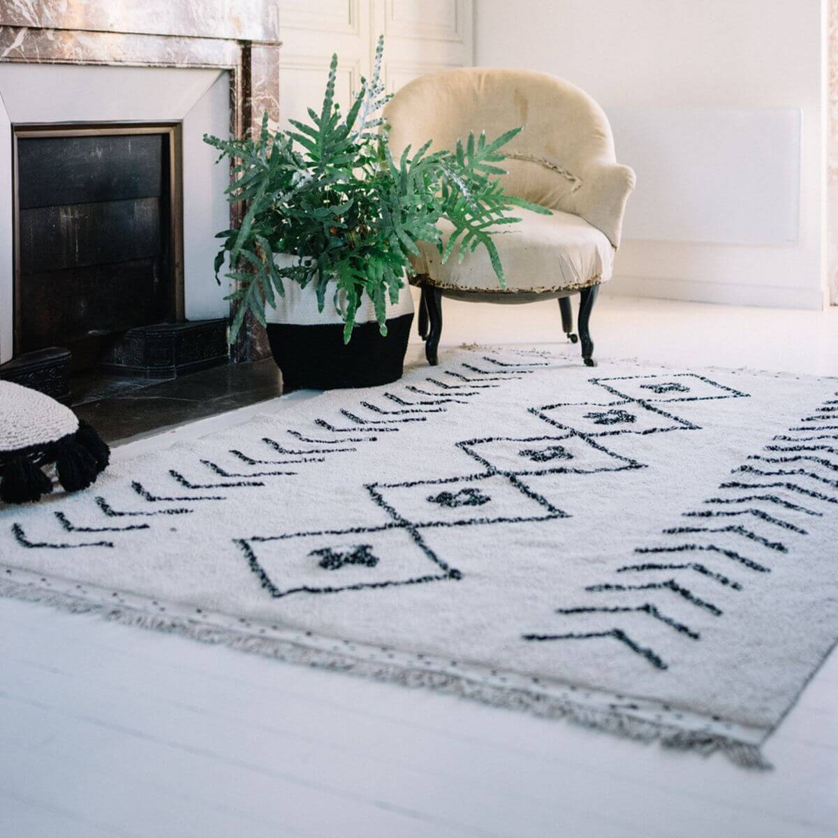 Tapis 140x210cm BEREBER Lorena Canals rhombs