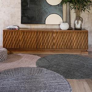 Tapis 160cm ROSE TEA Lorena Canals woolable