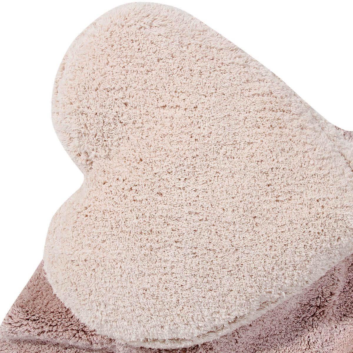 Tapis 160x180cm PUFFY Lorena Canals love nude