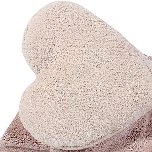 Tapis 160x180cm PUFFY Lorena Canals love nude