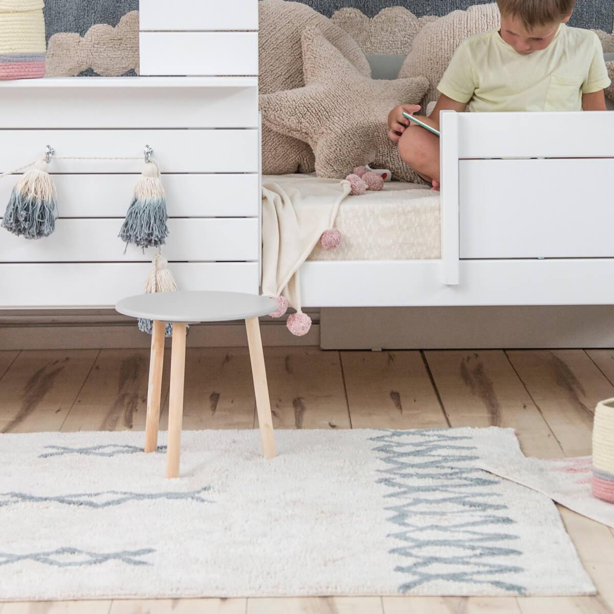 Tapis 170x240cm ATLAS NATURAL Lorena Canals Vintage Blue