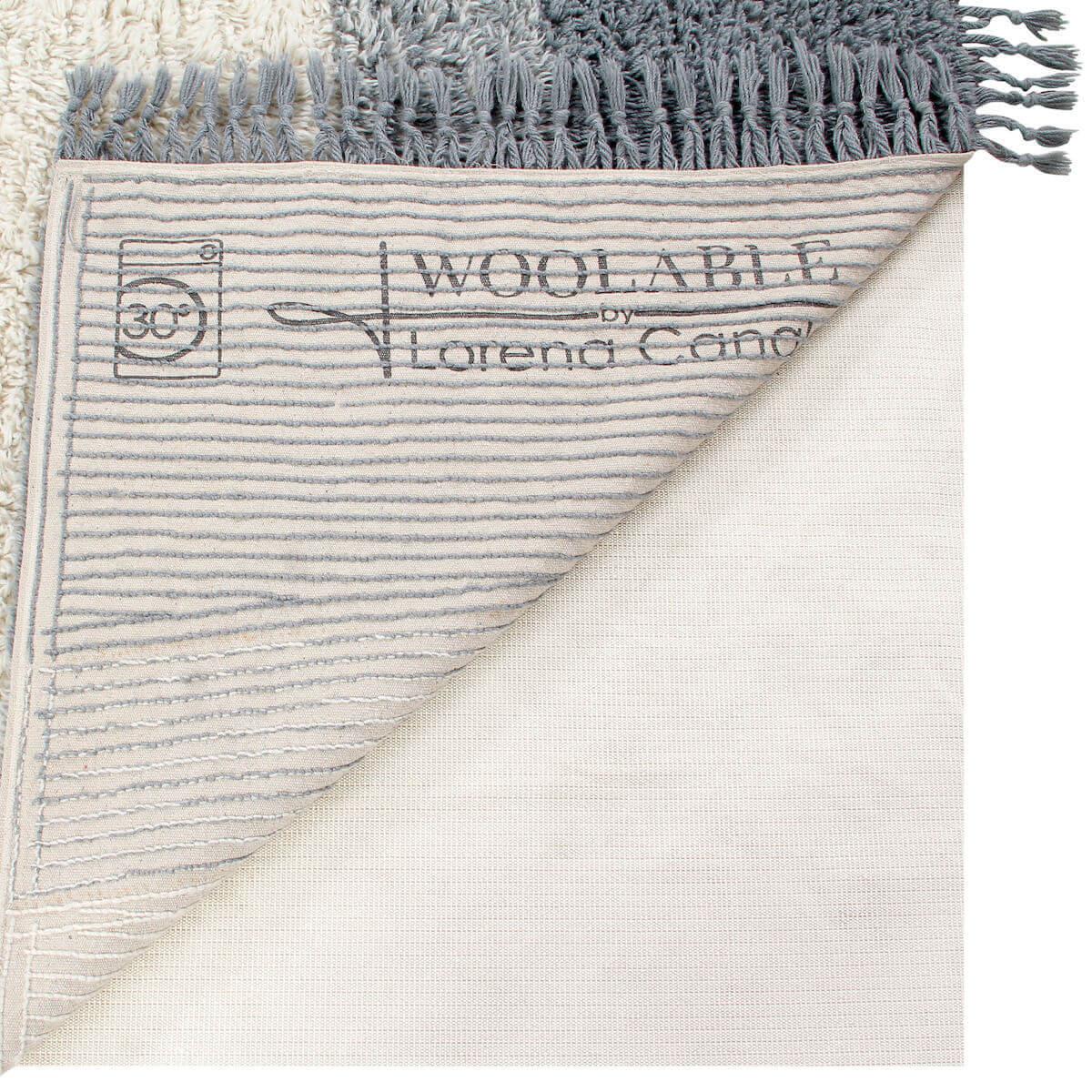 Tapis 200x140cm INTO THE BLUE Lorena Canals woolable