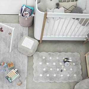Tapis 70x100cm MINI BISCUIT Lorena Canals Pearl Grey