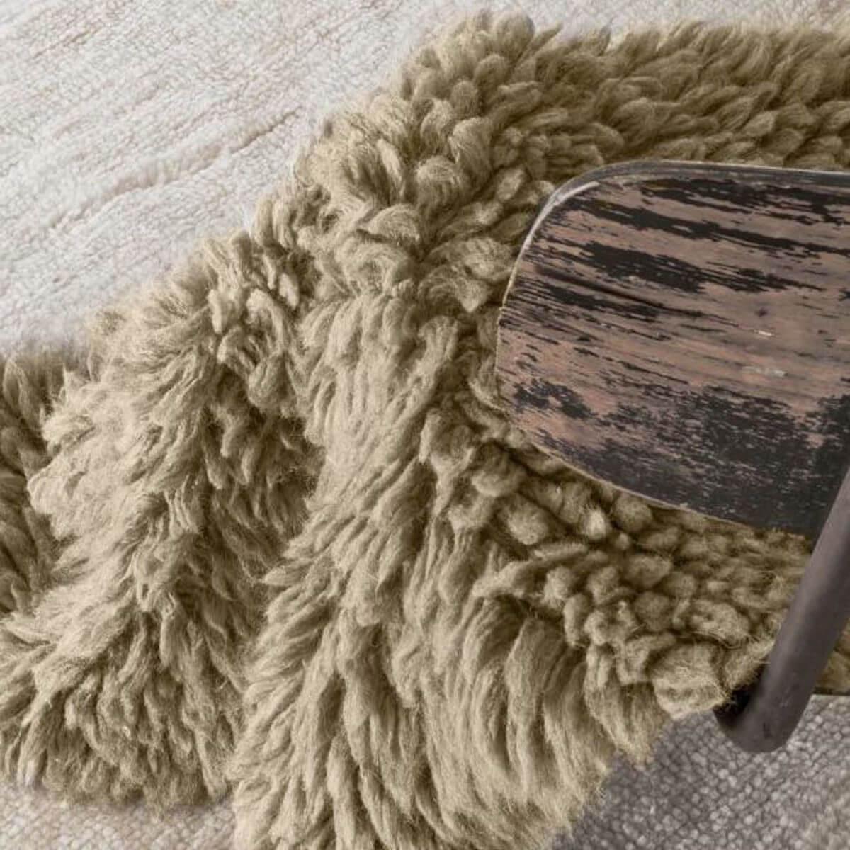 Tapis 75x110cm WOOLLY Lorena Canals Sheep Beige