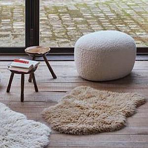 Tapis 75x110cm WOOLLY Lorena Canals Sheep Beige
