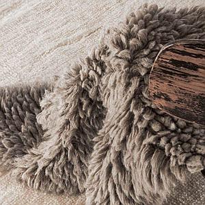 Tapis 75x110cm WOOLLY Lorena Canals Sheep Grey