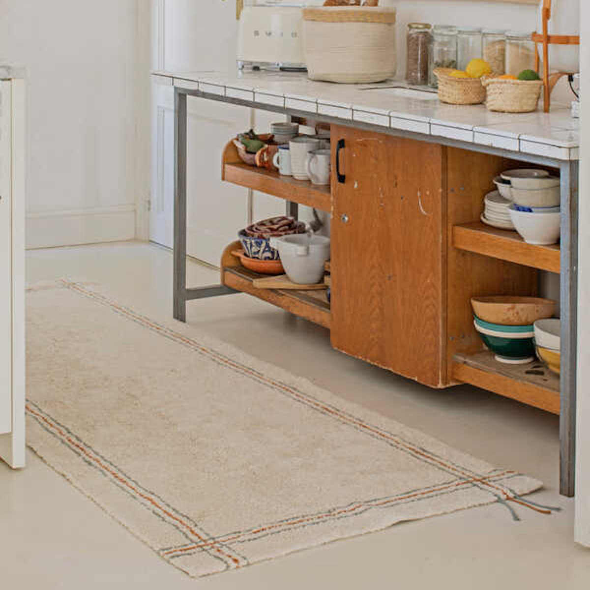 Tapis 80x230cm CUISINE Lorena Canals Natural