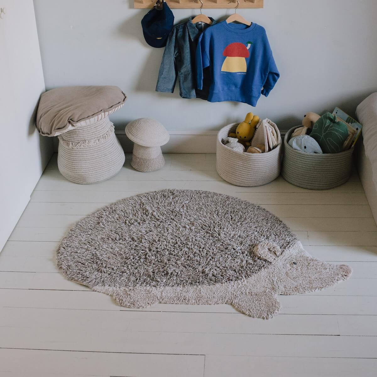 Tapis 90x130cm ANIMAL Lorena Canals Hedgehog