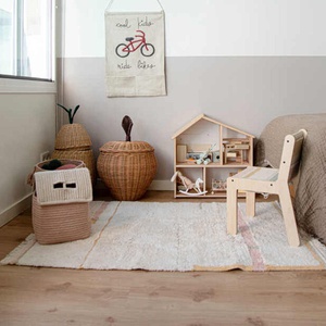 Tapis 90x130cm LANES Lorena Canals Vintage Nude