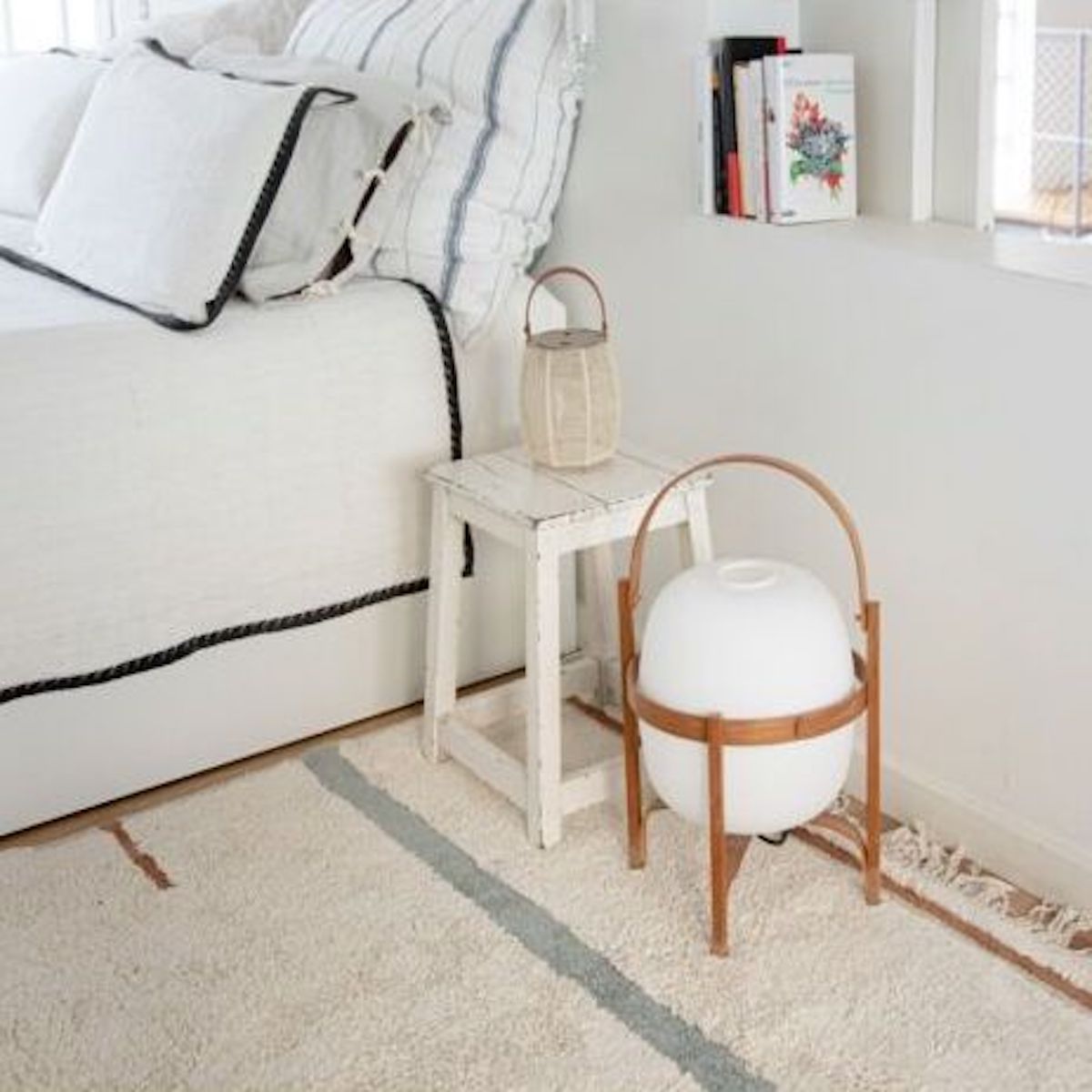 Tapis 90x130cm LANES VINTAGE Lorena Canals Blue Eco City