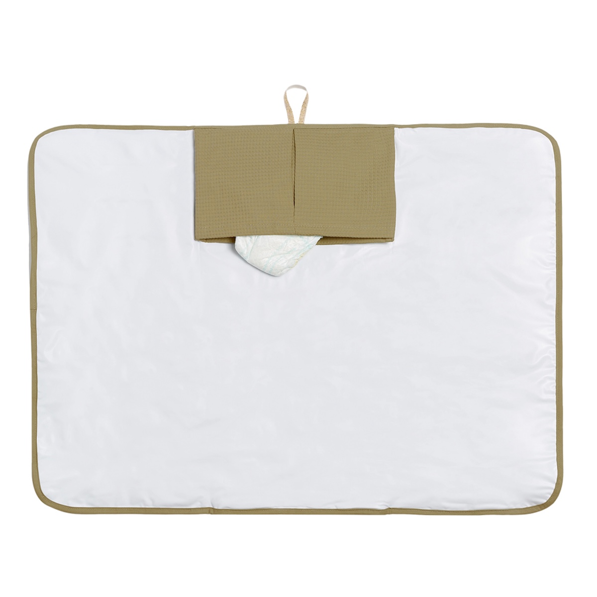 Tapis à langer 50x68cm MOZART OPERA Nobodinoz olive green