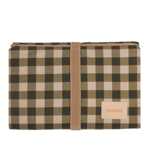 Tapis à langer HYDE PARK Nobodinoz Green Checks