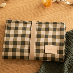 Tapis à langer HYDE PARK Nobodinoz Green Checks