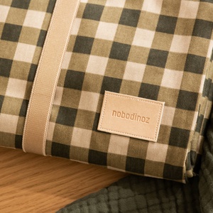 Tapis à langer HYDE PARK Nobodinoz Green Checks