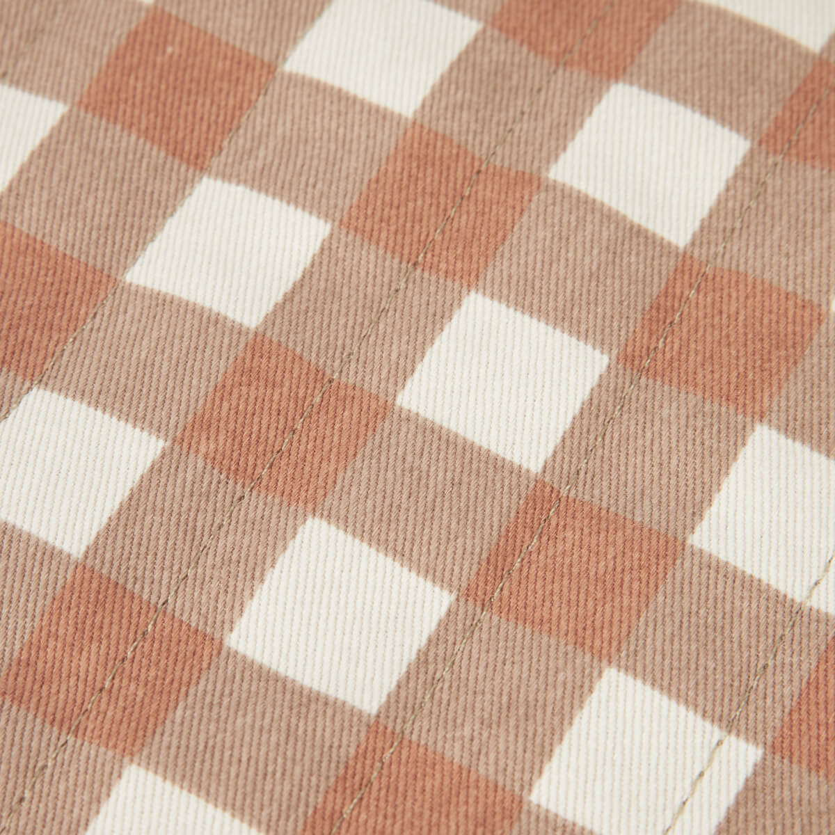 Tapis à langer HYDE PARK Nobodinoz Terracotta Checks