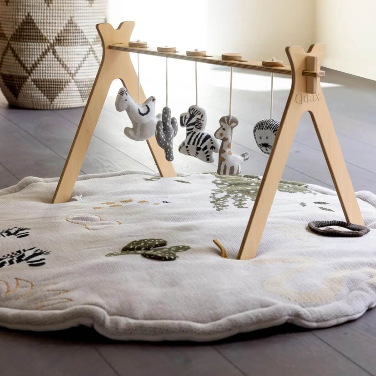 Tapis de jeu 120cm 3D Quax jungle