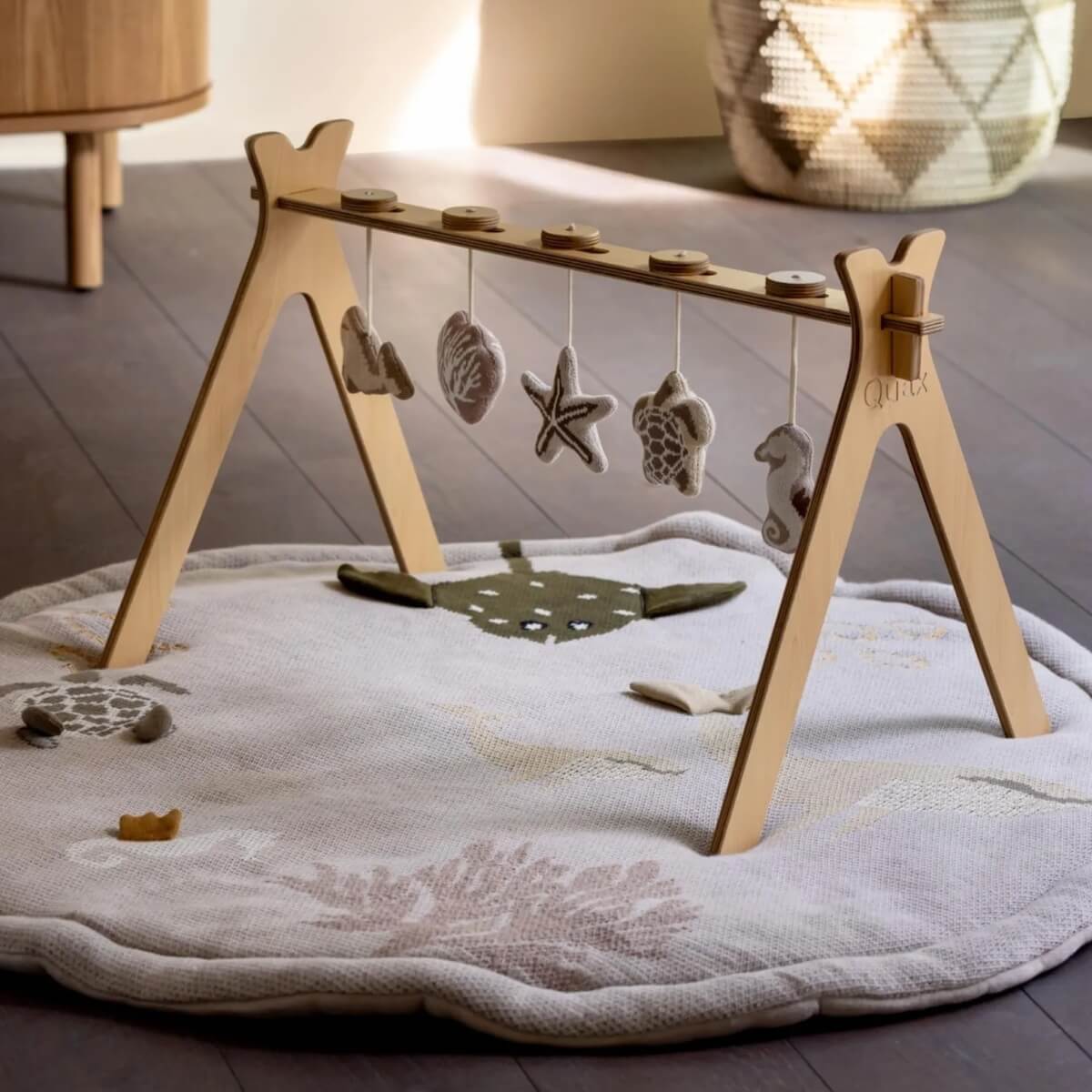 Tapis de jeu 120cm 3D Quax ocean