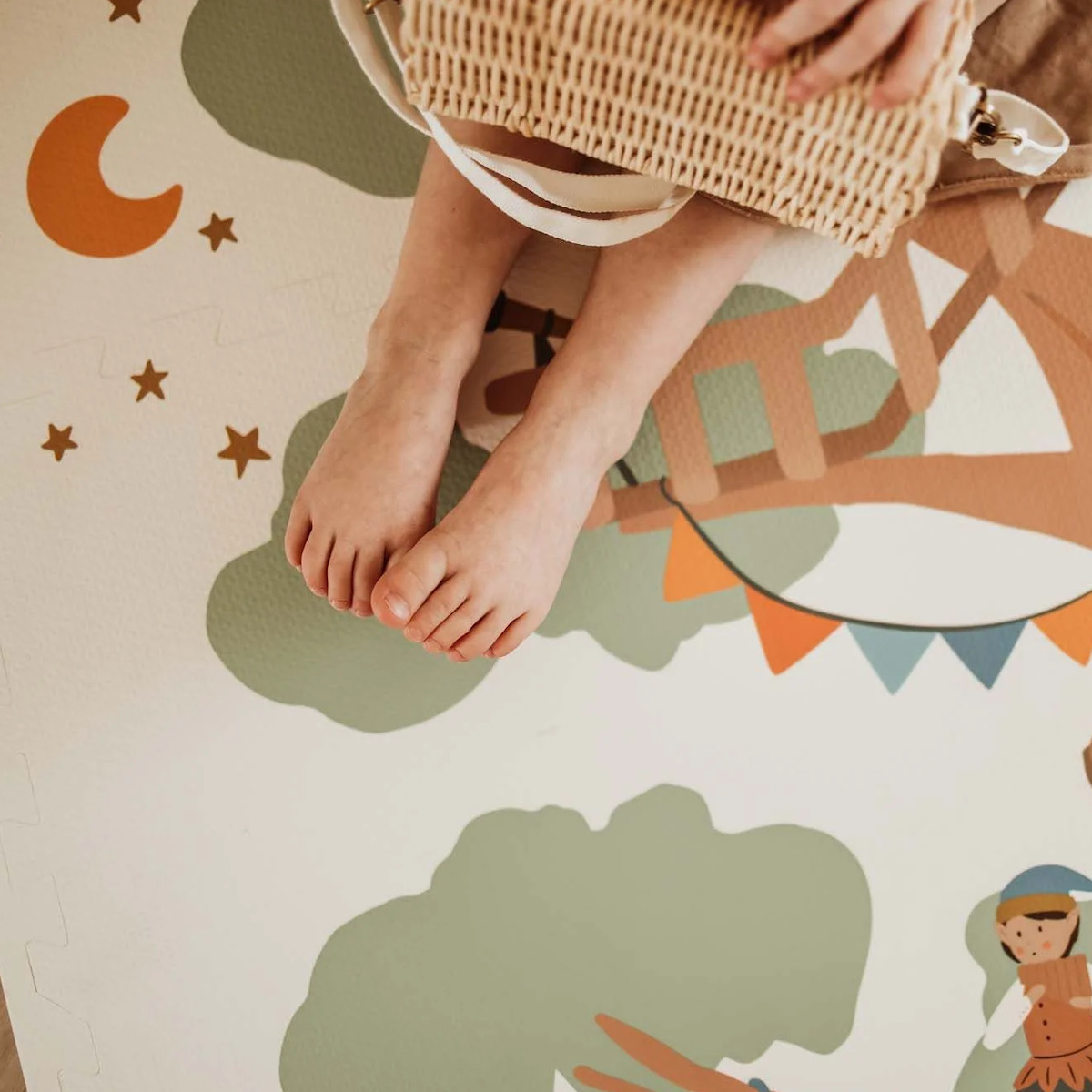 Tapis de jeu 120x180cm EEVAA TREEHOUSE Play&go