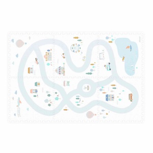 Tapis de jeu 120x180cm EEVAA VILLAGE Play&go